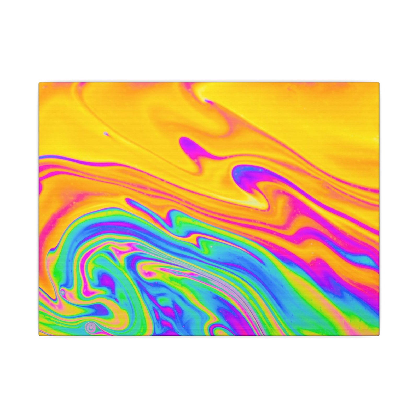 Vibrant Abstract Canvas Art, Colorful Wall Decor, Modern Home Decoration